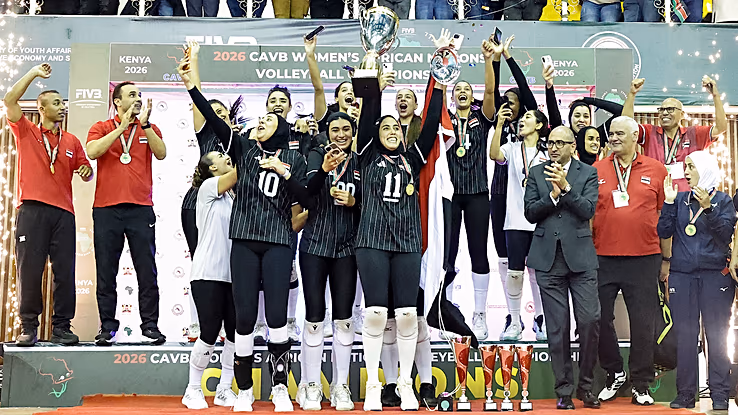 Volleyball féminin : les égyptiennes remportent le championnat d'Afrique 2026