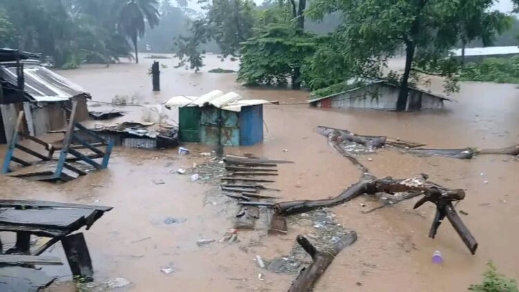 Inondations à Coyah : plusieurs familles sommées de quitter leurs habitations