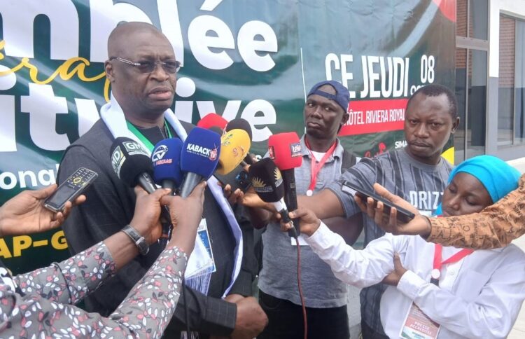 Amadou Tham Camara, élu président de la FAPAP-GUI