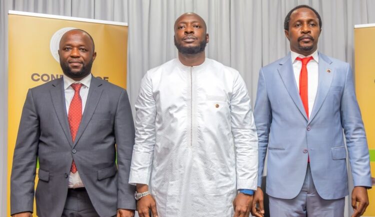 Guinée: Thierno Mamadou, Amara Camara et Bourouno devant la presse