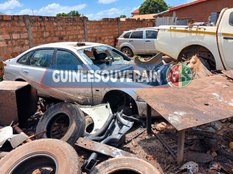 Explosion à Kankan dans un garage