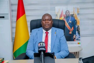 Le ministre Fassou Thea s'exprime